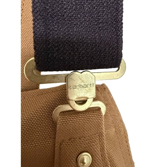 Carhartt Mens Brown Loose Fit Lined ,Duck Bib Overalls Size Large 0R004393-M - Picture 6 of 8